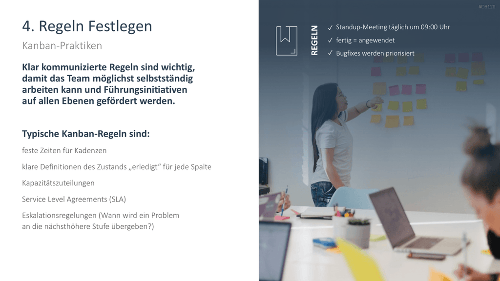 Kanban PowerPoint-Vorlage