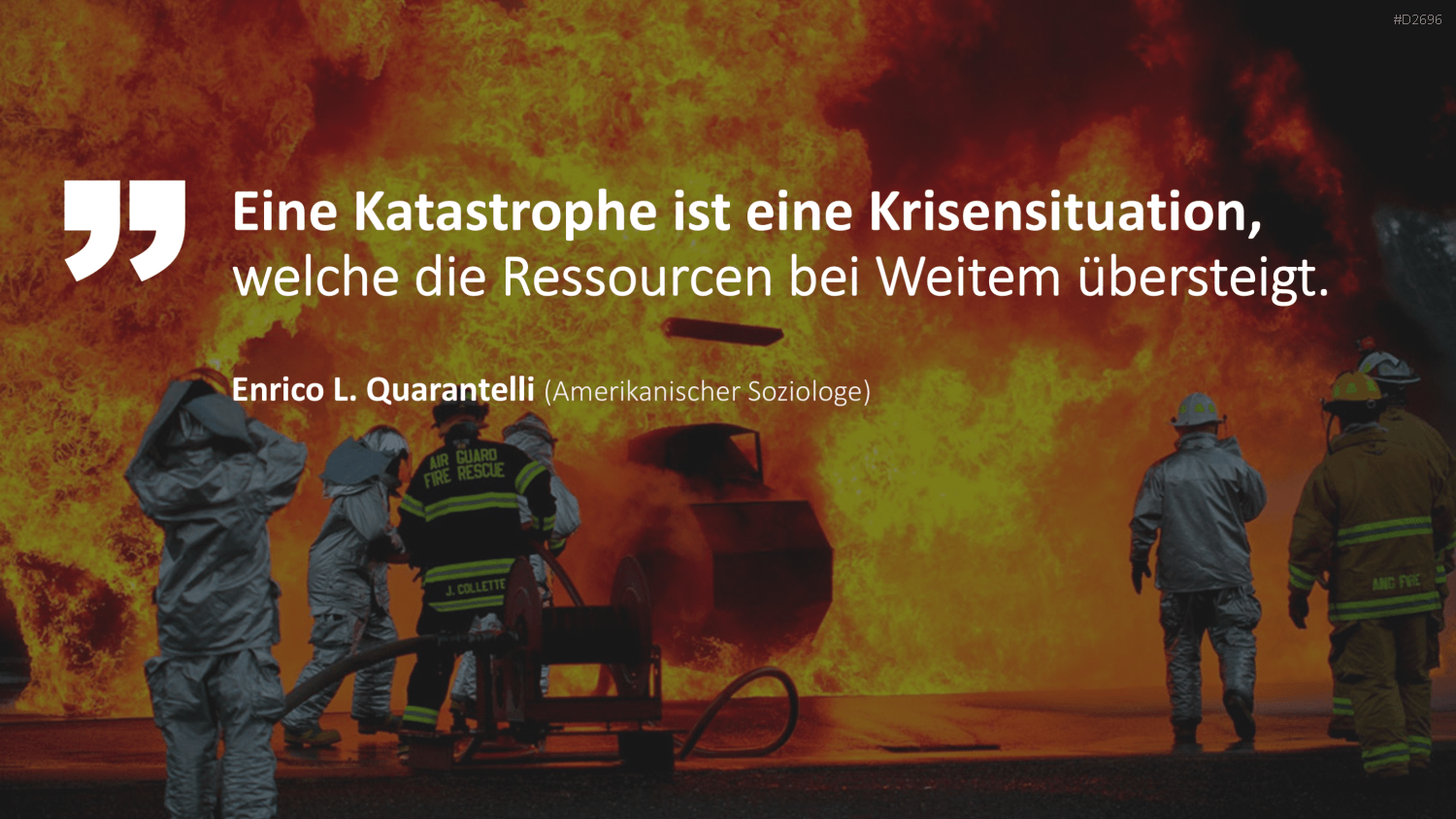 Katastrophenmanagement PowerPoint-Vorlage