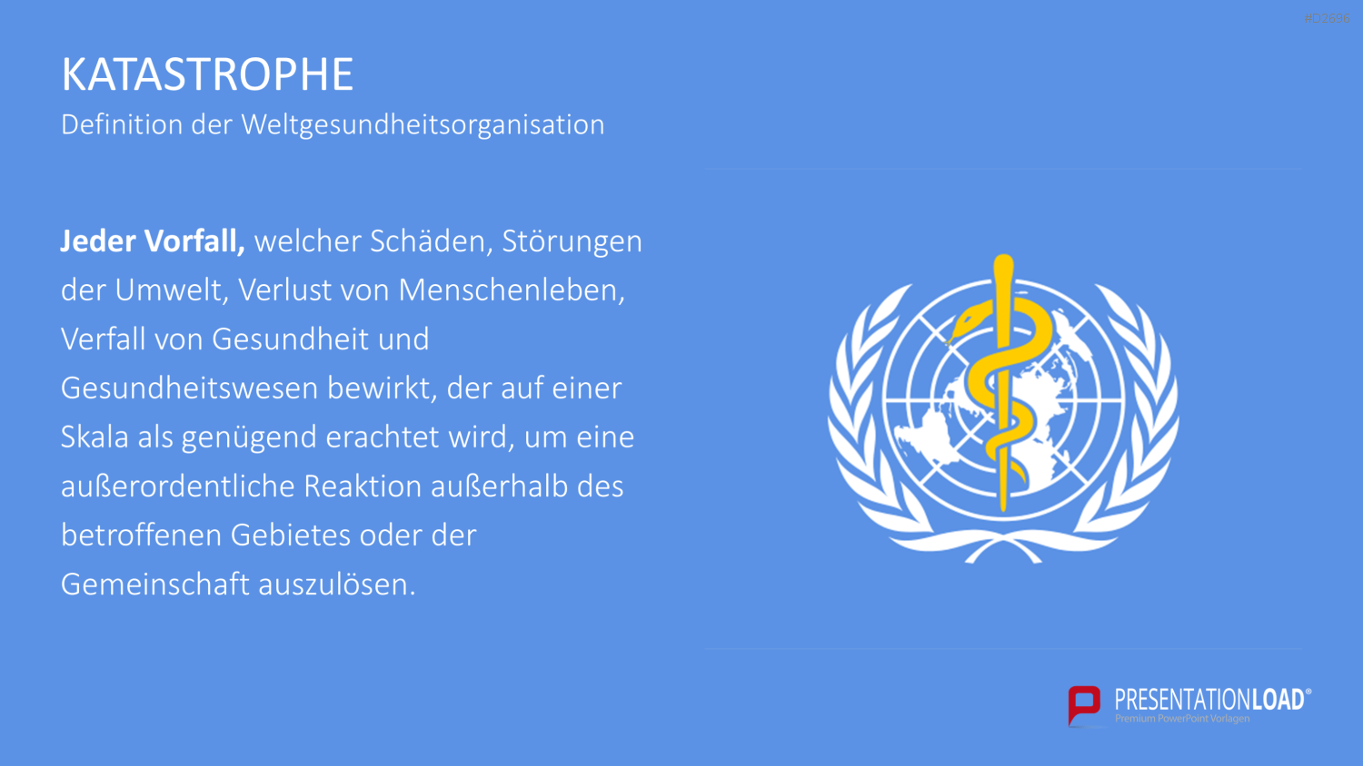 Katastrophenmanagement PowerPoint-Vorlage