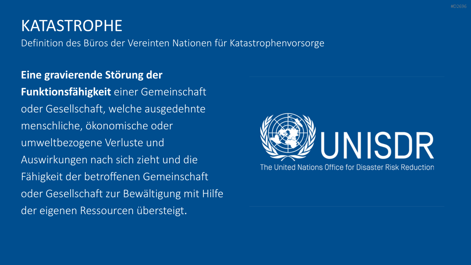 Katastrophenmanagement PowerPoint-Vorlage