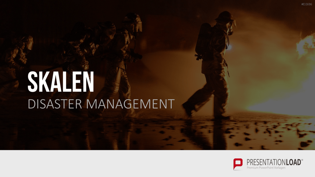 Katastrophenmanagement PowerPoint-Vorlage