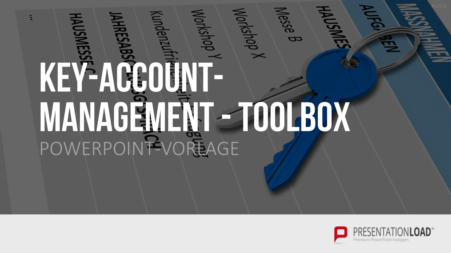 Key-Account-Management-Toolbox PowerPoint-Vorlage