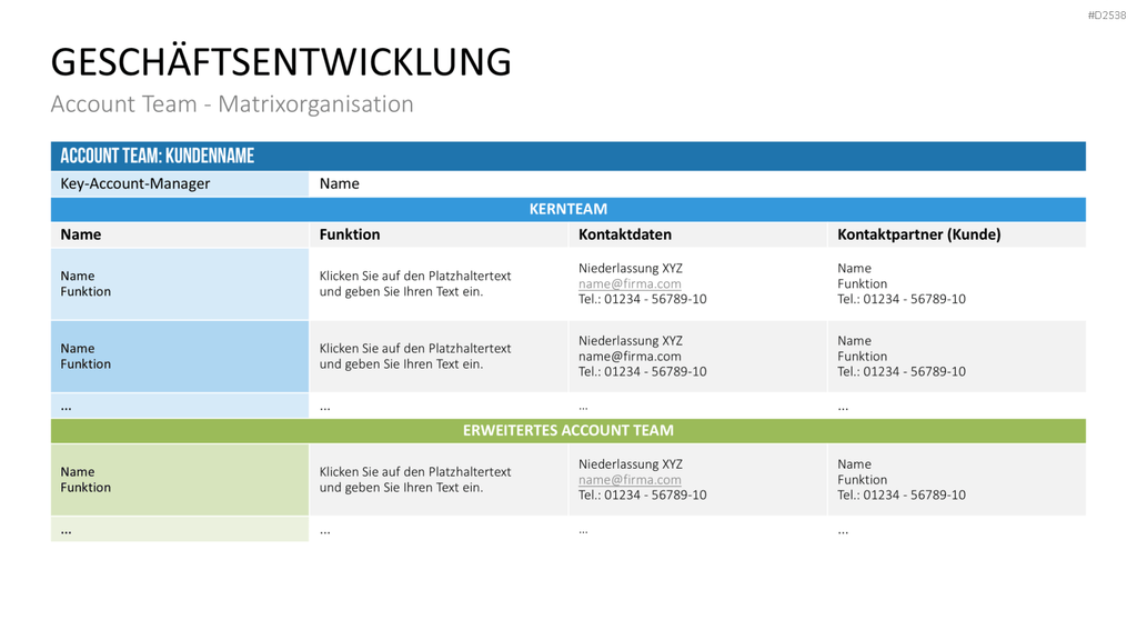 Key-Account-Management-Toolbox PowerPoint-Vorlage