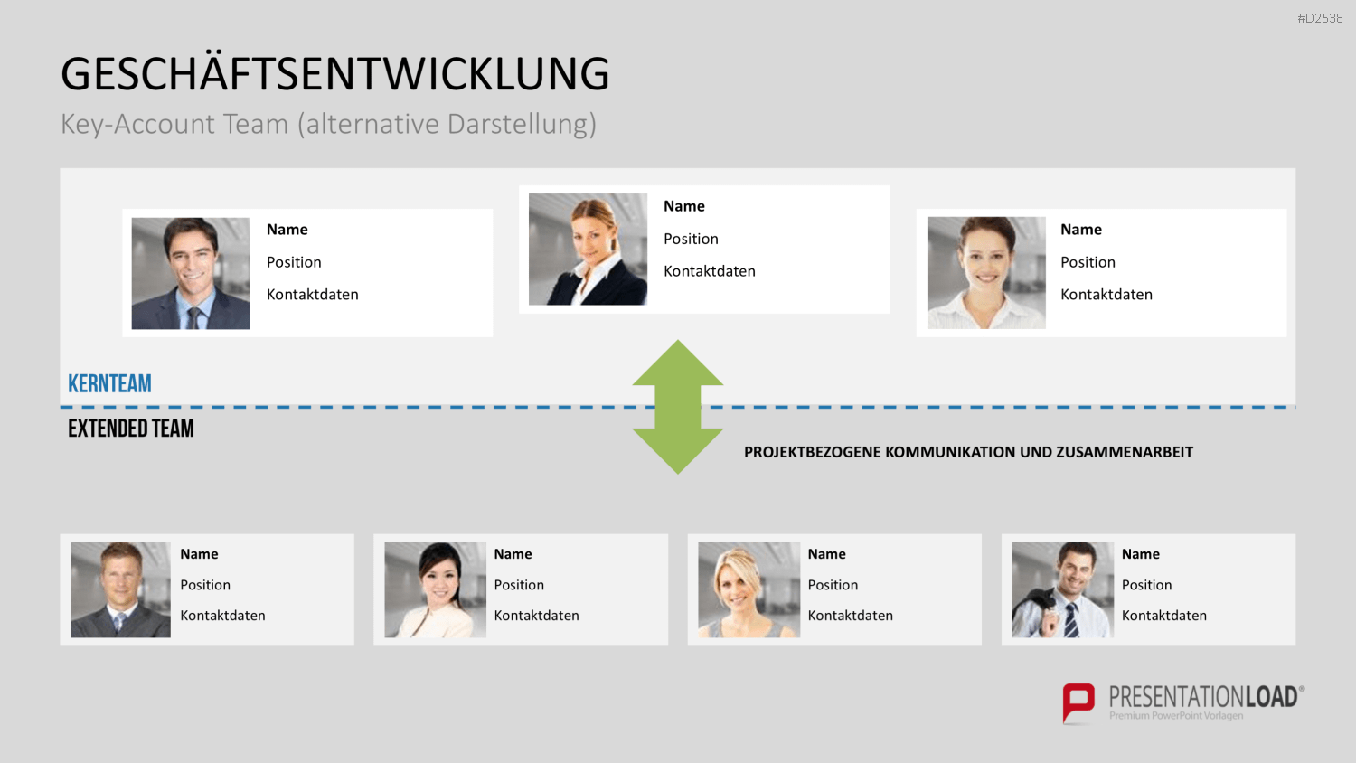 Key-Account-Management-Toolbox PowerPoint-Vorlage