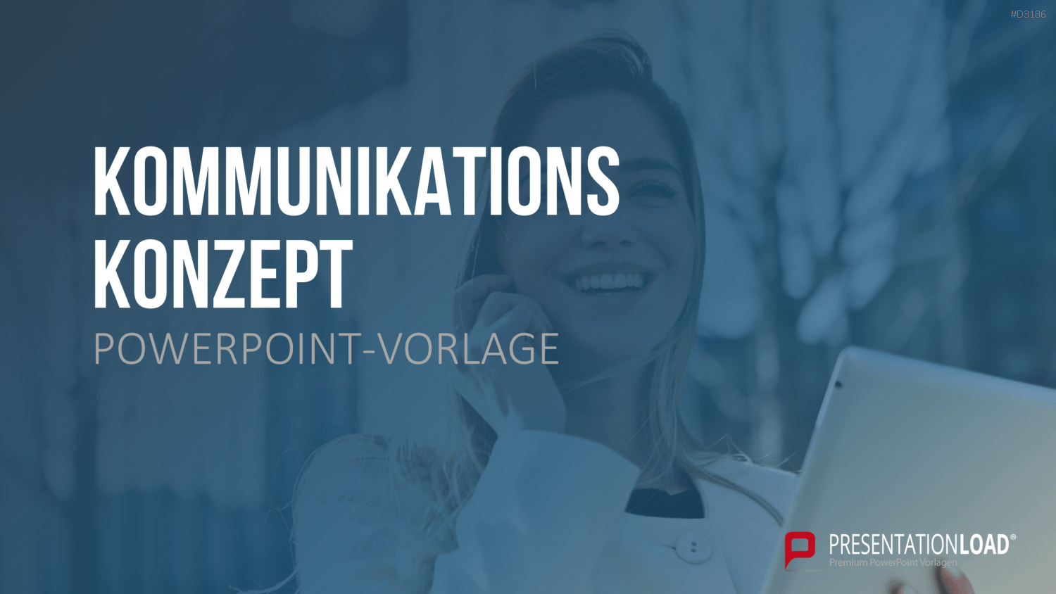 Kommunikationskonzept PowerPoint-Vorlage