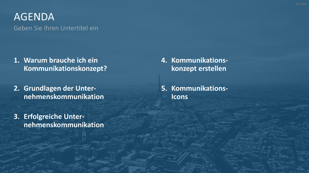 Kommunikationskonzept PowerPoint-Vorlage
