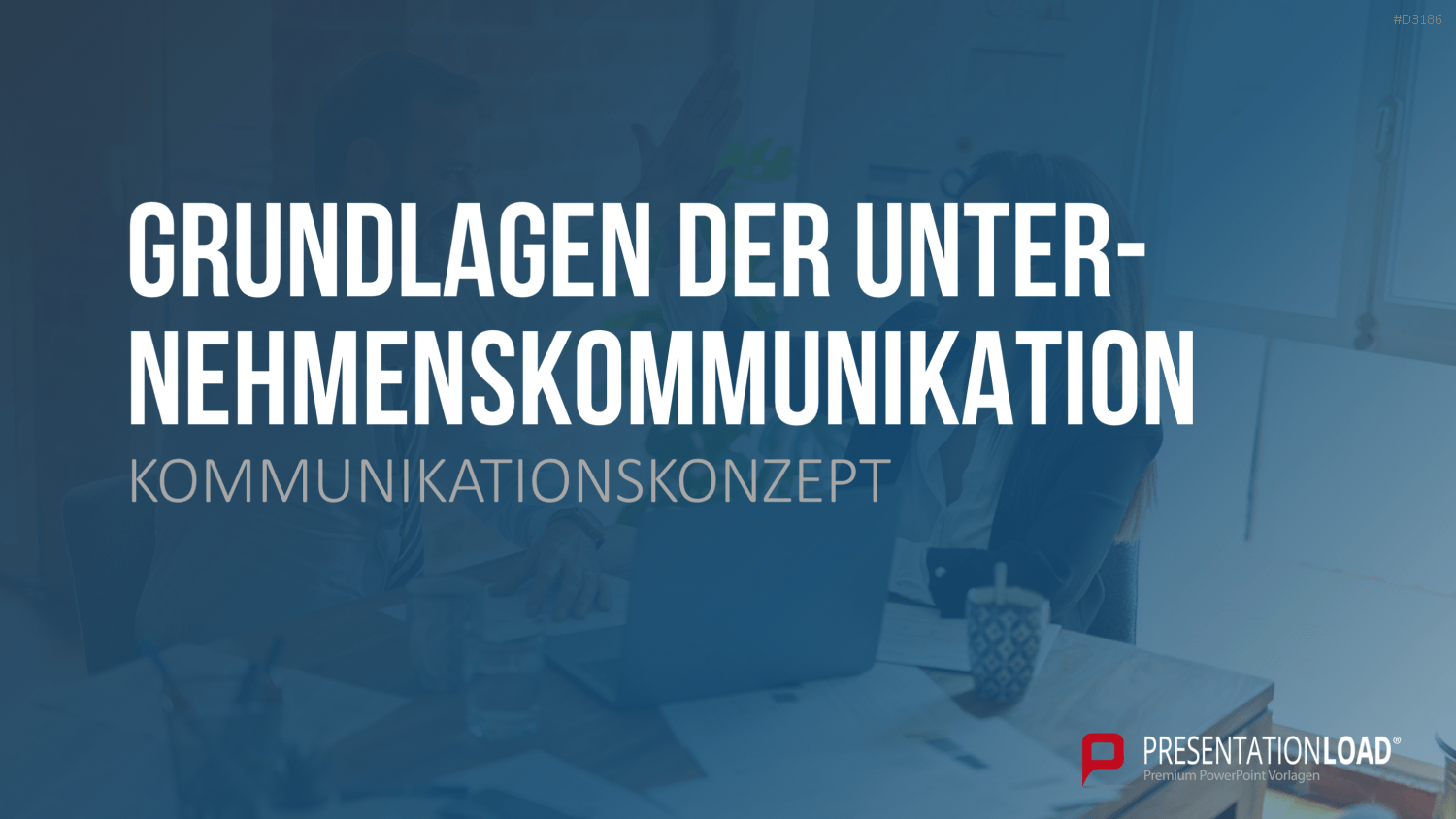 Kommunikationskonzept PowerPoint-Vorlage