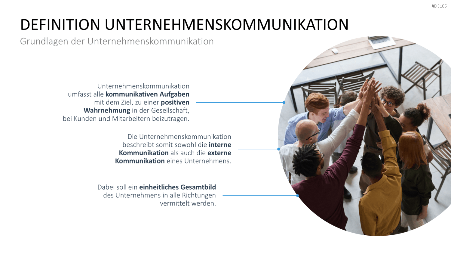 Kommunikationskonzept PowerPoint-Vorlage
