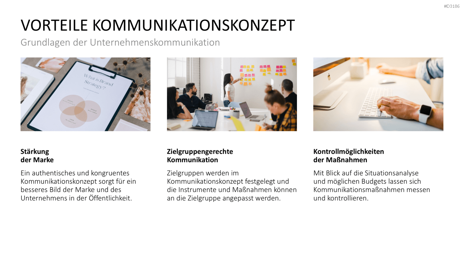 Kommunikationskonzept PowerPoint-Vorlage