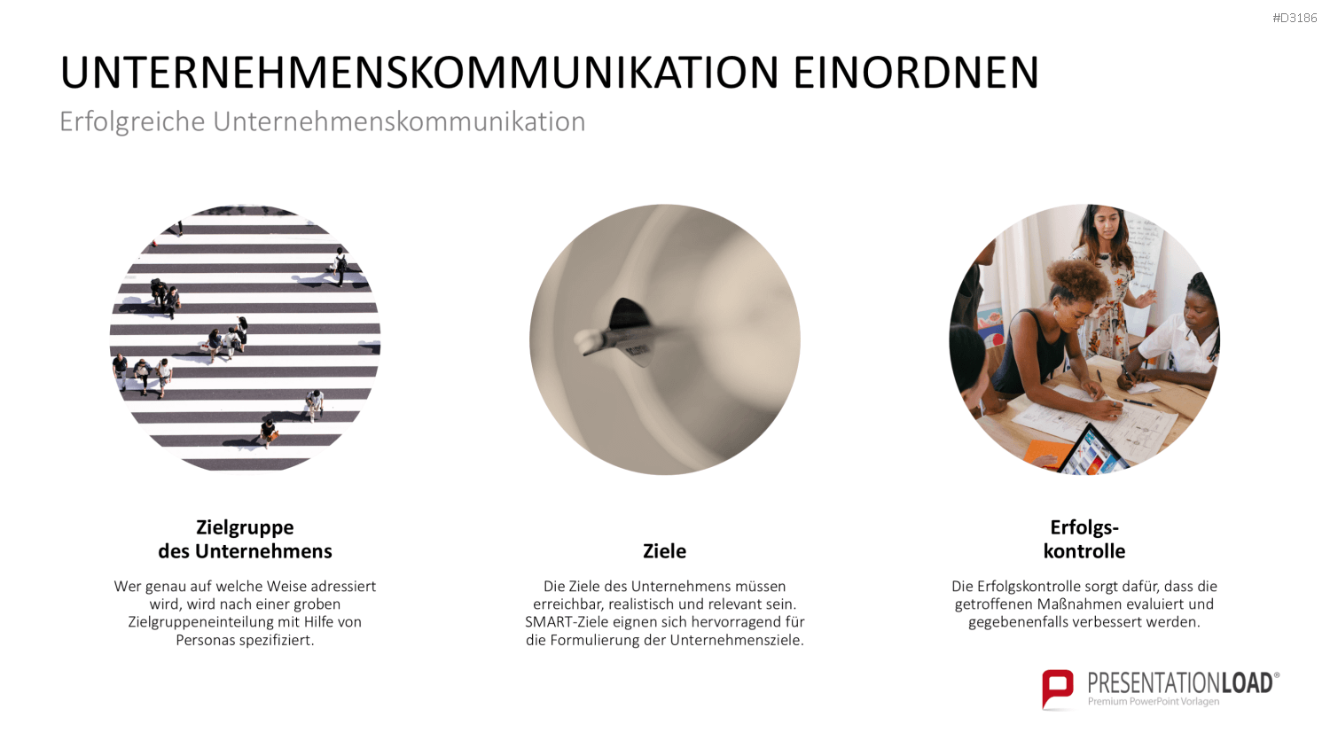 Kommunikationskonzept PowerPoint-Vorlage