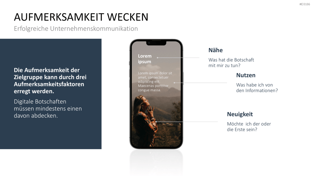 Kommunikationskonzept PowerPoint-Vorlage