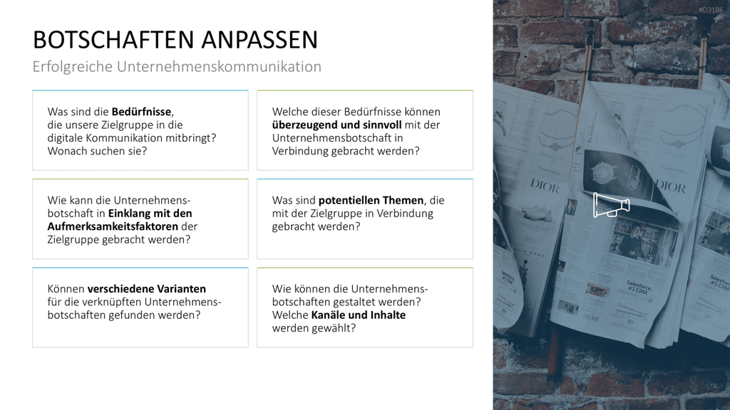 Kommunikationskonzept PowerPoint-Vorlage