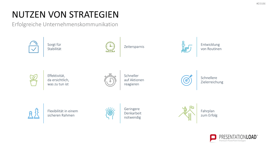 Kommunikationskonzept PowerPoint-Vorlage