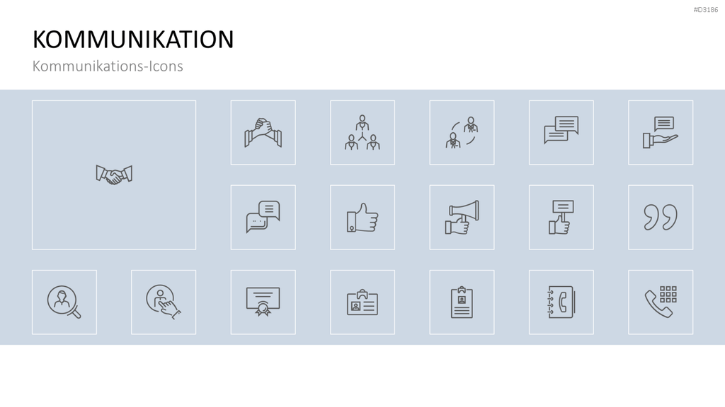 Kommunikationskonzept PowerPoint-Vorlage