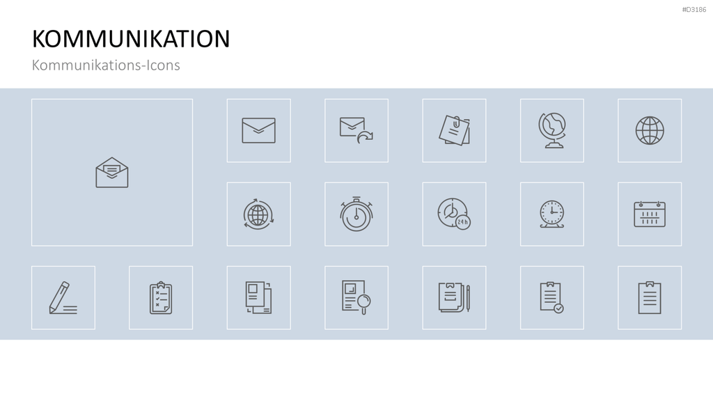 Kommunikationskonzept PowerPoint-Vorlage