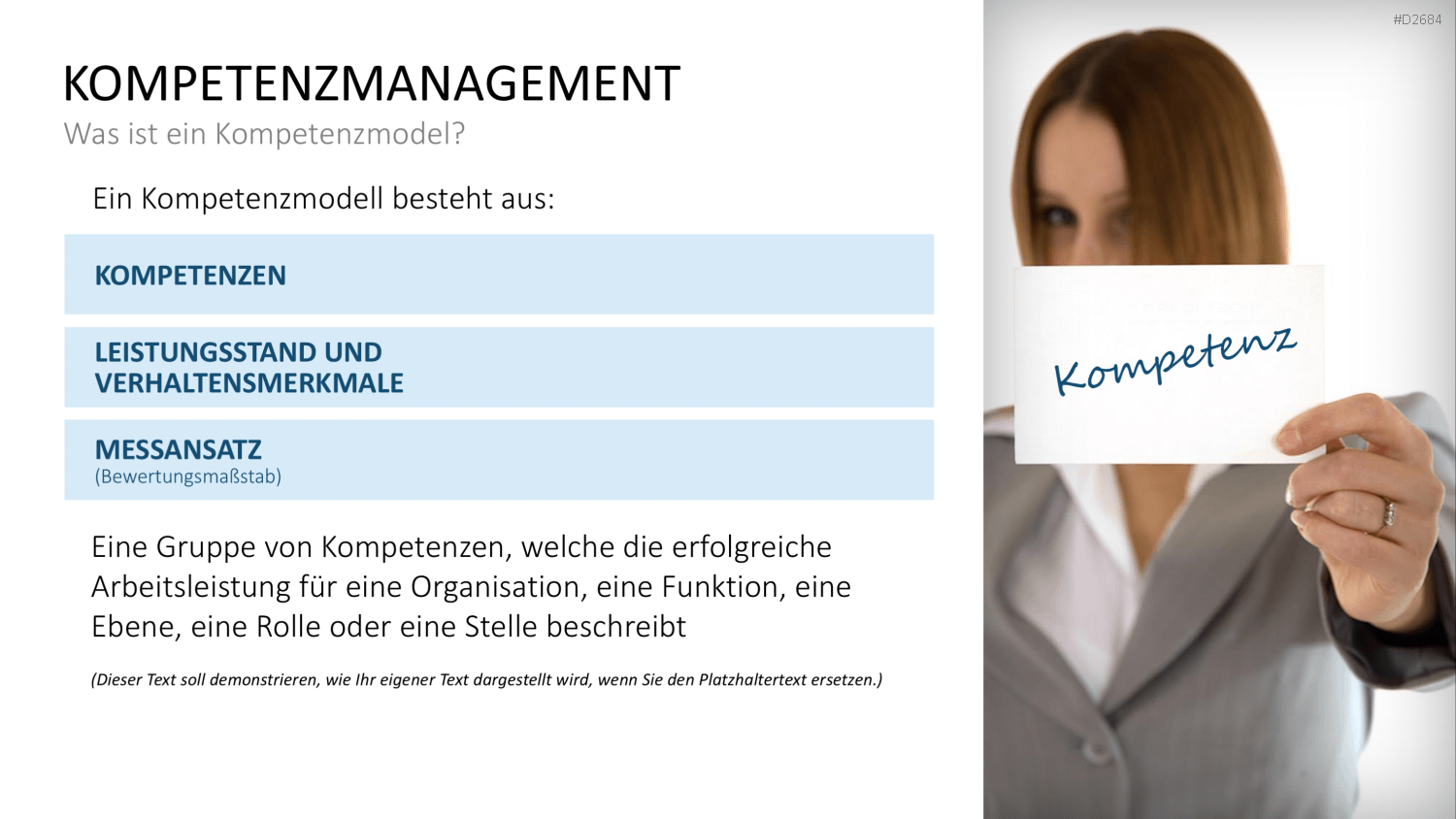 Kompetenzmanagement PowerPoint-Vorlage