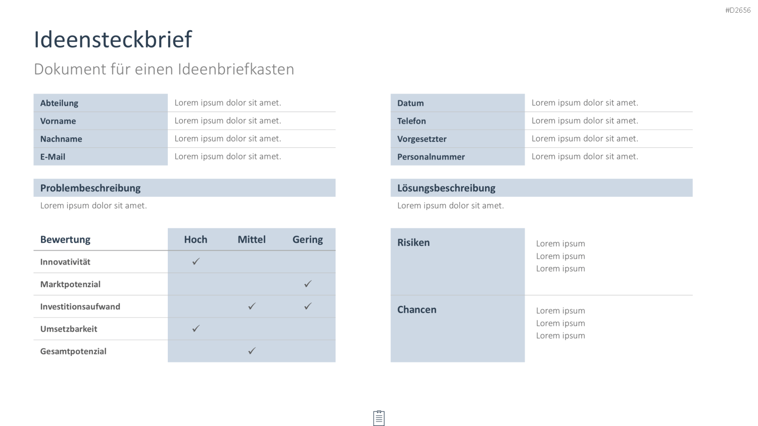 Creativity-Toolbox PowerPoint-Vorlage