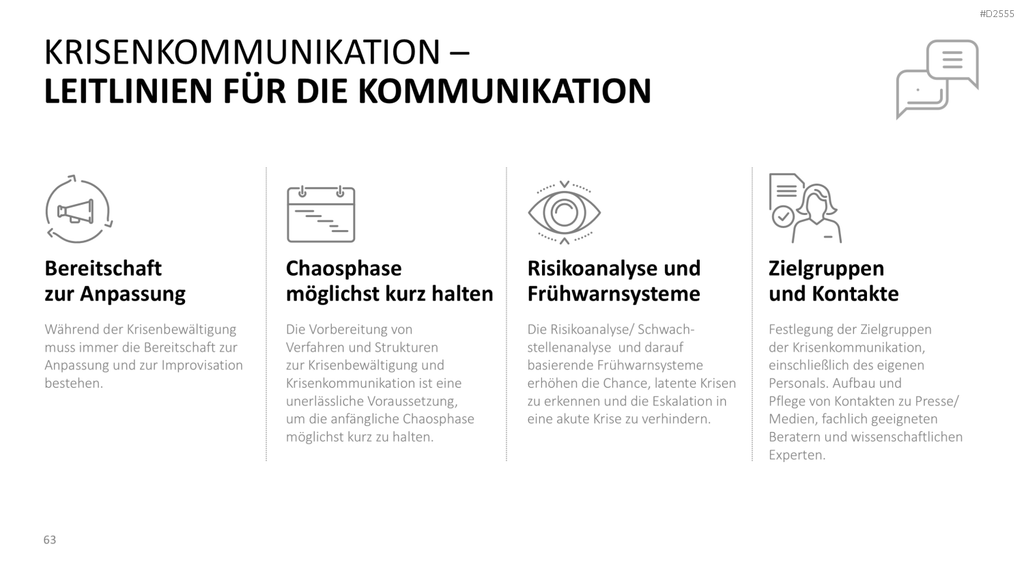 Krisenmanagement in Zeiten von COVID-19 PowerPoint-Vorlage