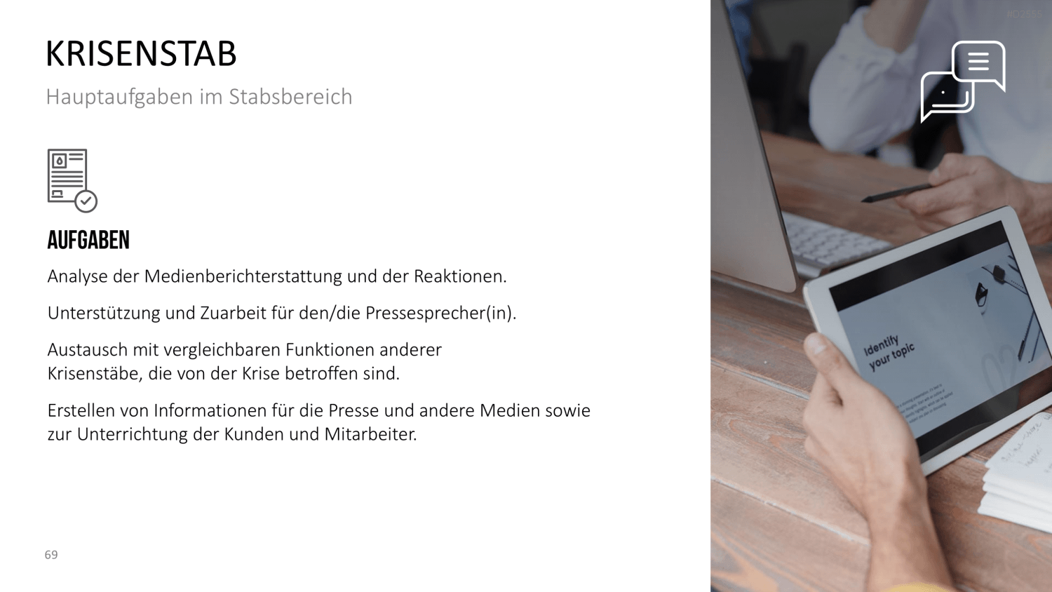 Krisenmanagement in Zeiten von COVID-19 PowerPoint-Vorlage