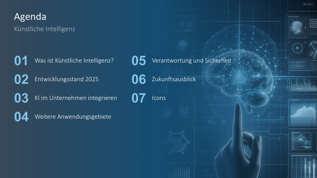 Künstliche Intelligenz PowerPoint-Vorlage