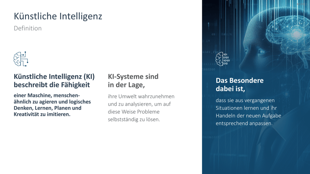 Künstliche Intelligenz PowerPoint-Vorlage