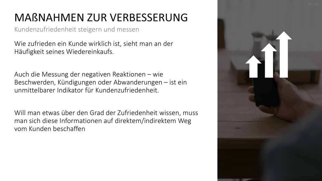 Kundenbindung & Kundenzufriedenheit PPT-Vorlage