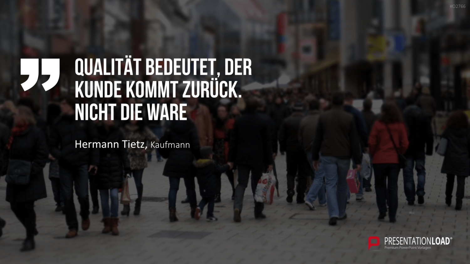 Kundenbindung & Kundenzufriedenheit PPT-Vorlage