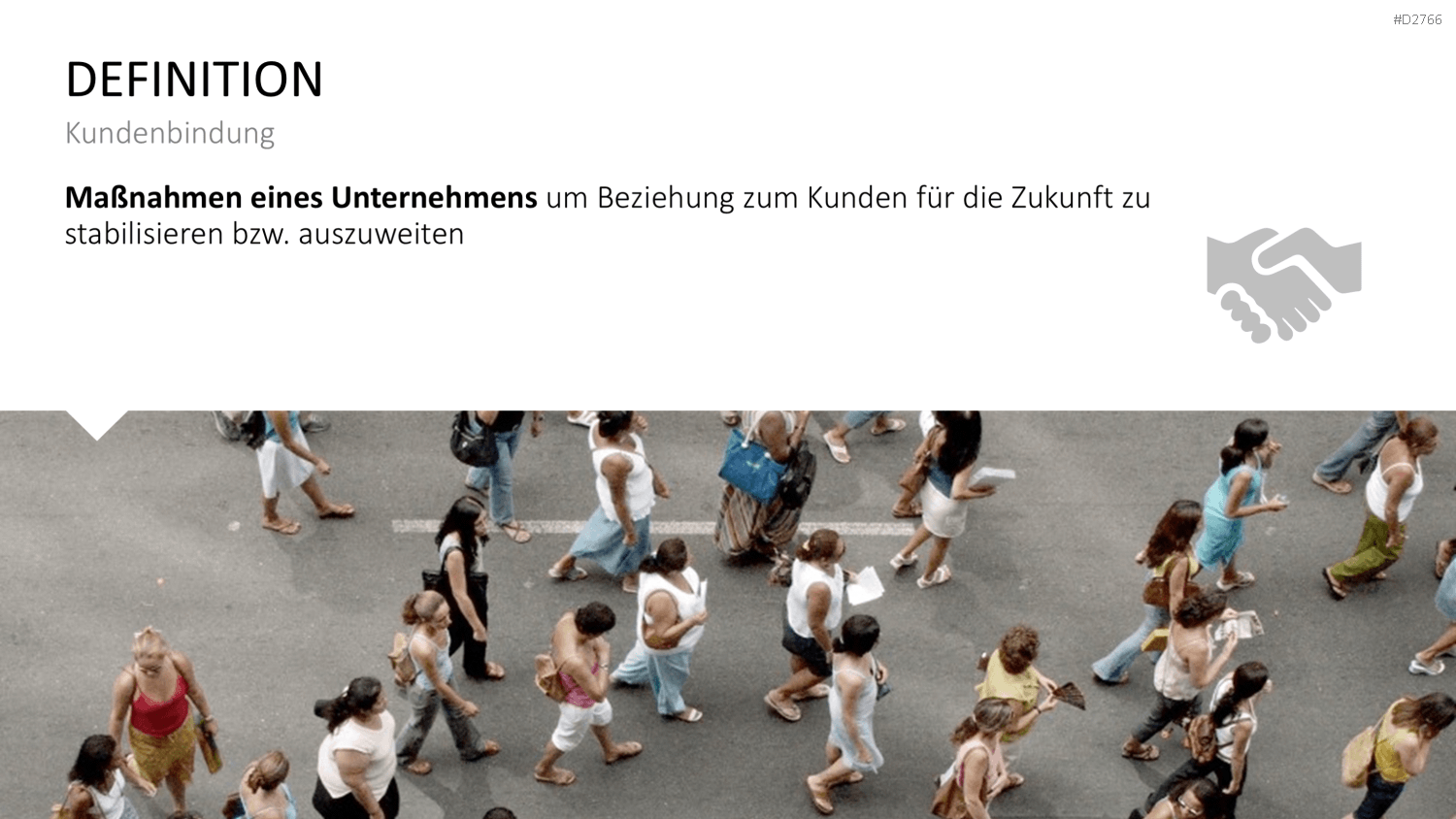 Kundenbindung & Kundenzufriedenheit PPT-Vorlage