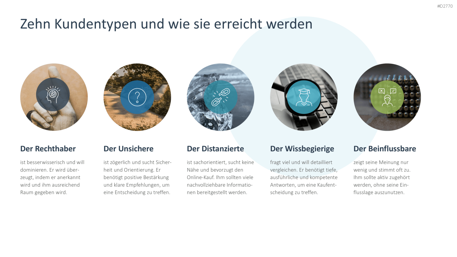 Kundengewinnung PPT-Vorlage