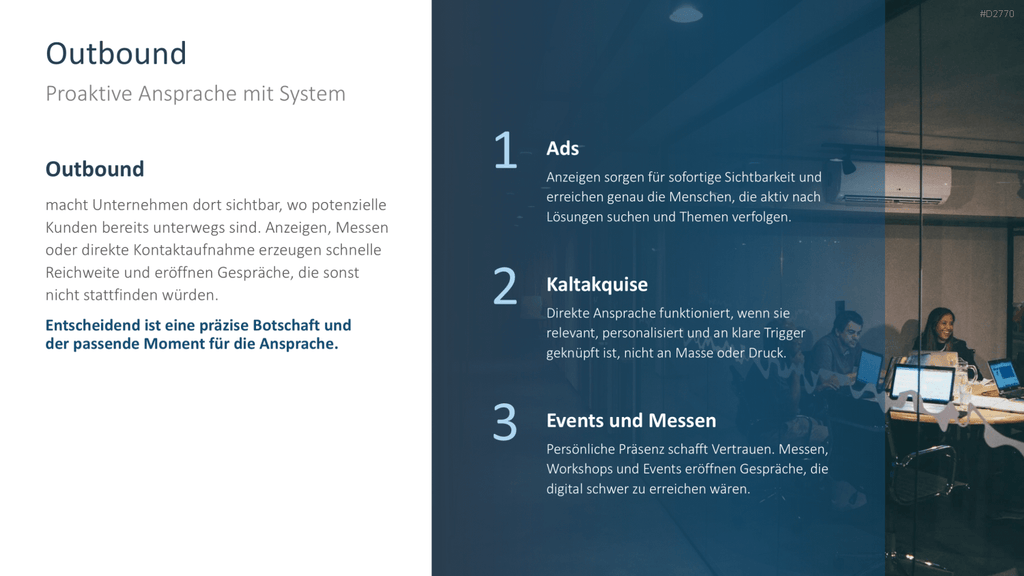 Kundengewinnung PPT-Vorlage