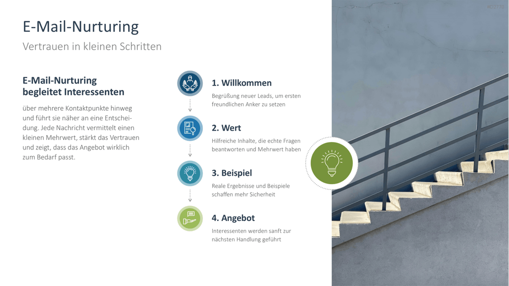 Kundengewinnung PPT-Vorlage