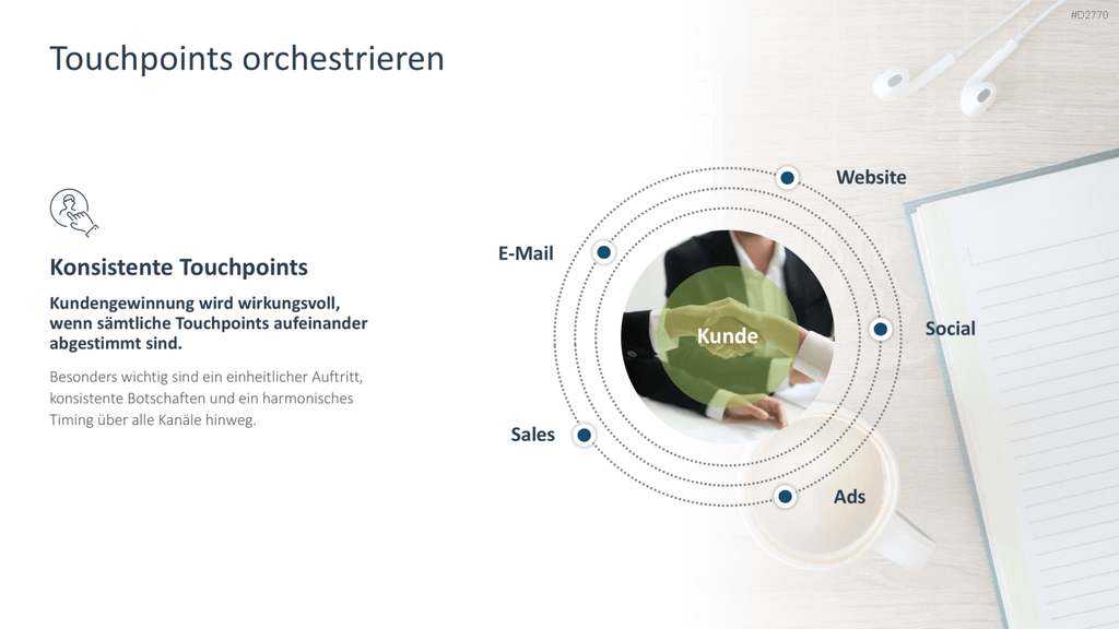 Kundengewinnung PPT-Vorlage