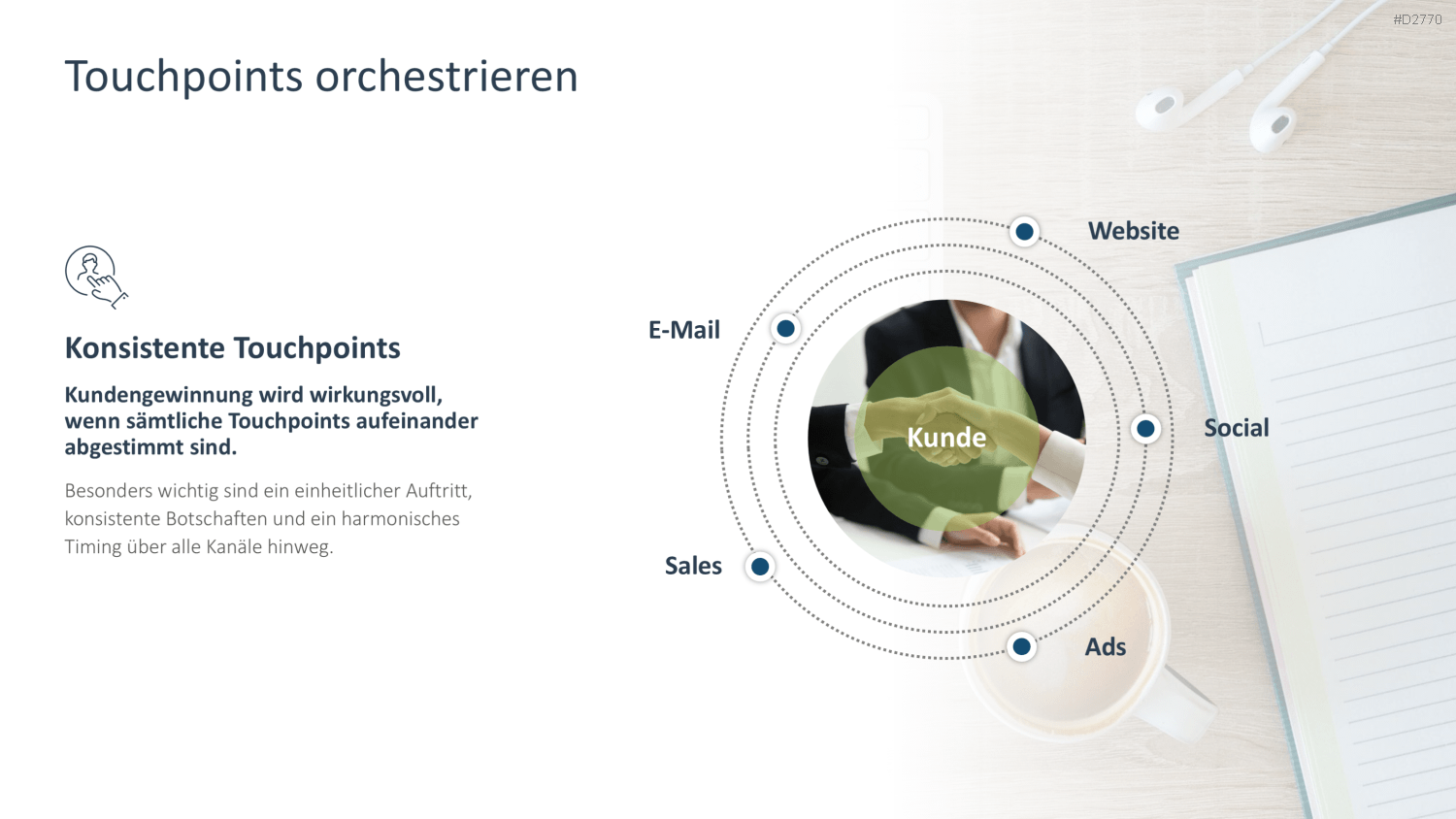 Kundengewinnung PPT-Vorlage
