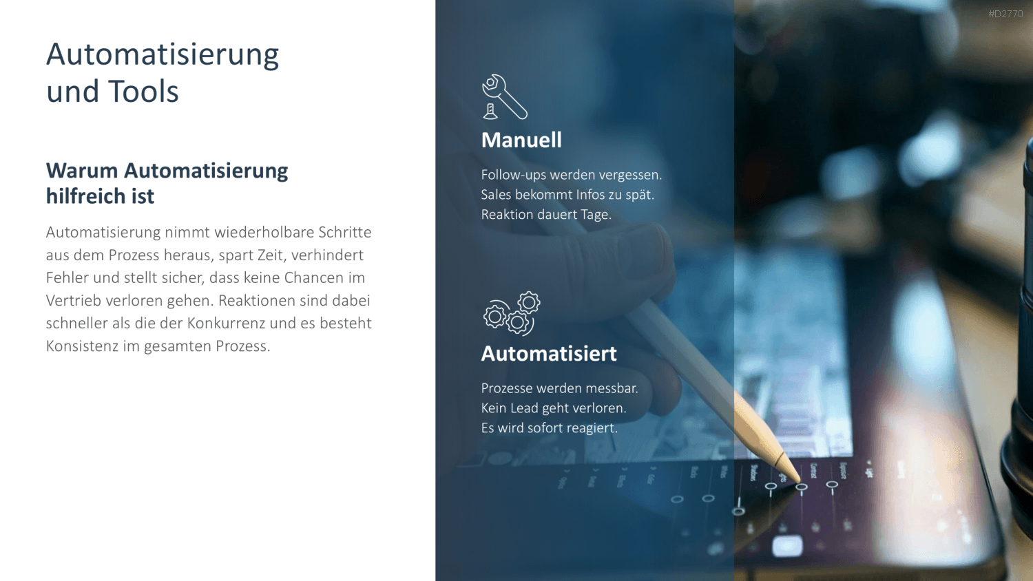Kundengewinnung PPT-Vorlage