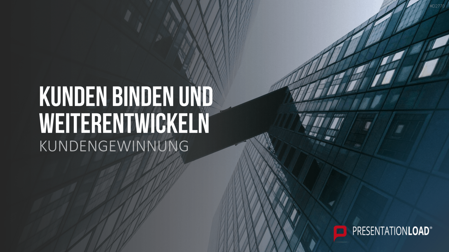 Kundengewinnung PPT-Vorlage