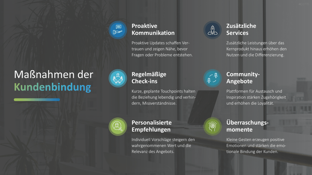 Kundengewinnung PPT-Vorlage