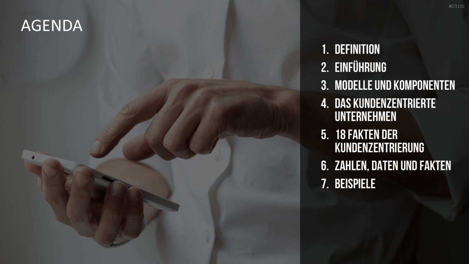 Kundenzentrierung (Customer Centricity) PowerPoint-Vorlage
