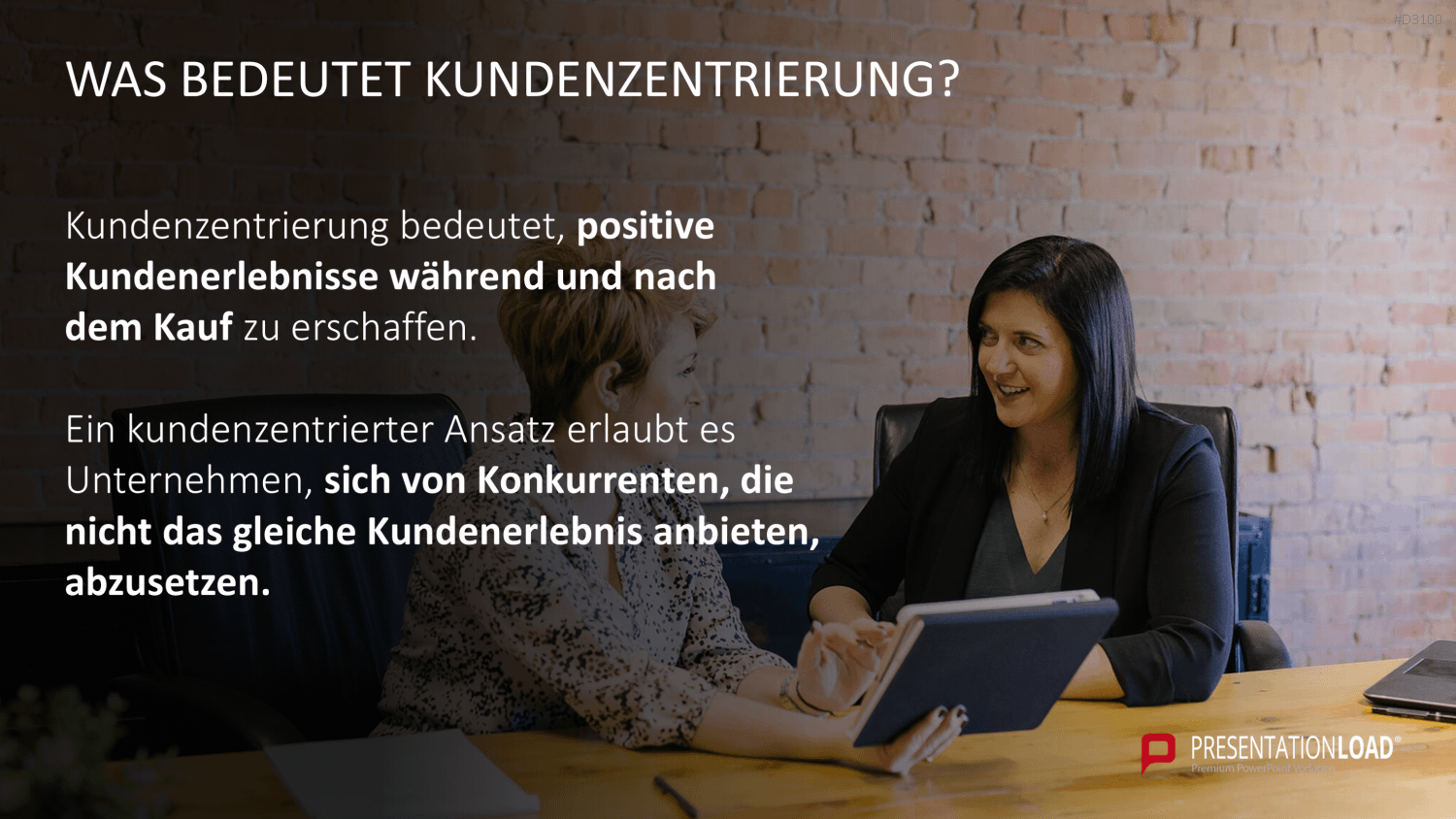 Kundenzentrierung (Customer Centricity) PowerPoint-Vorlage