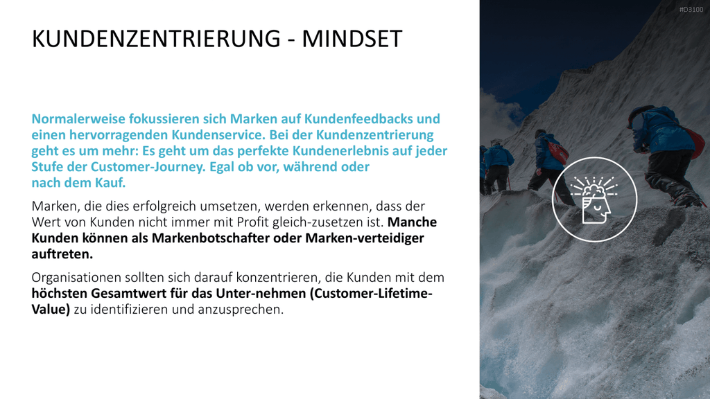 Kundenzentrierung (Customer Centricity) PowerPoint-Vorlage