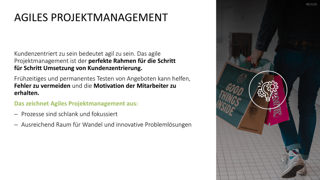 Kundenzentrierung (Customer Centricity) PowerPoint-Vorlage