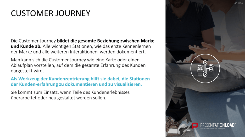 Kundenzentrierung (Customer Centricity) PowerPoint-Vorlage