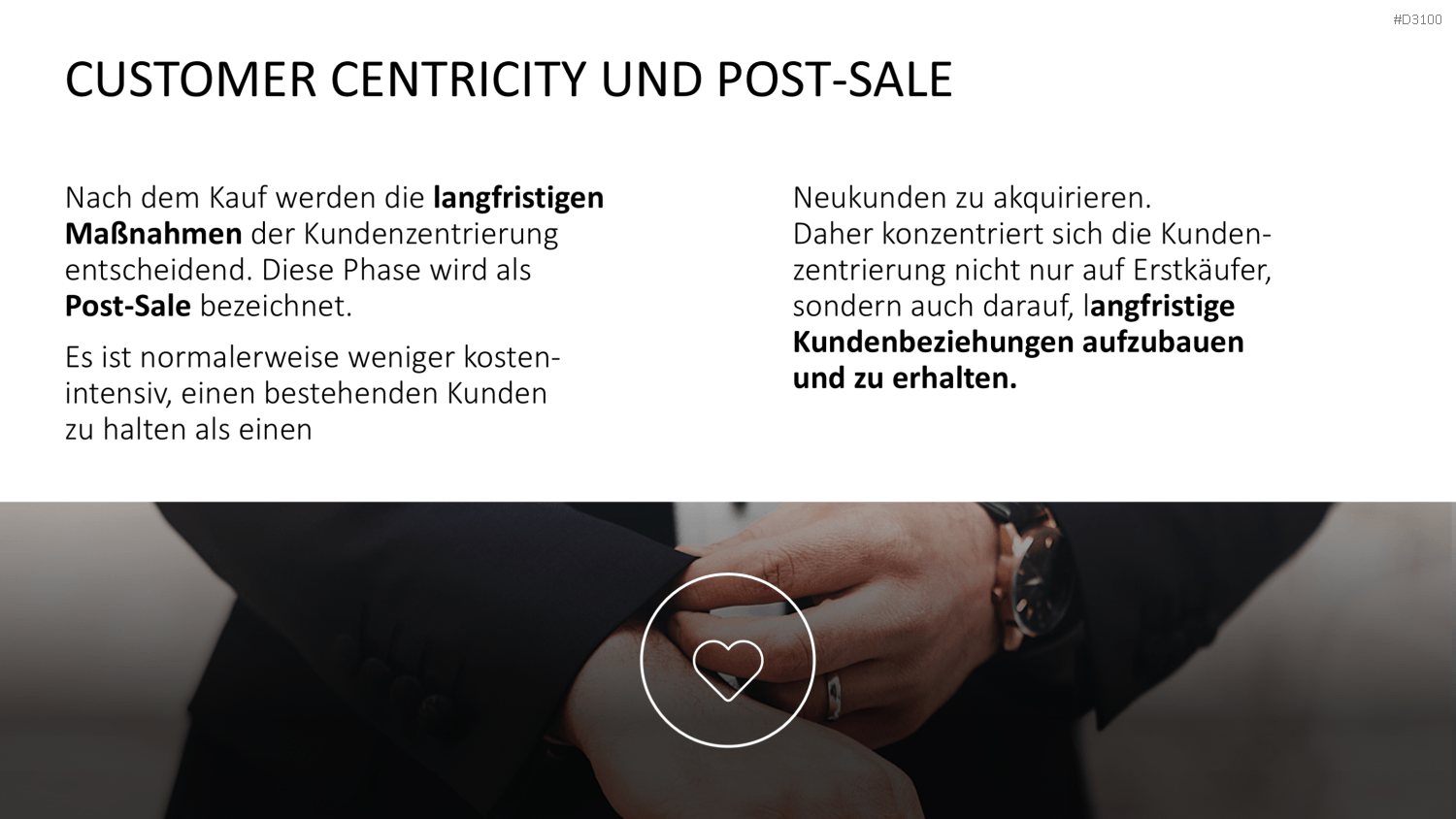 Kundenzentrierung (Customer Centricity) PowerPoint-Vorlage