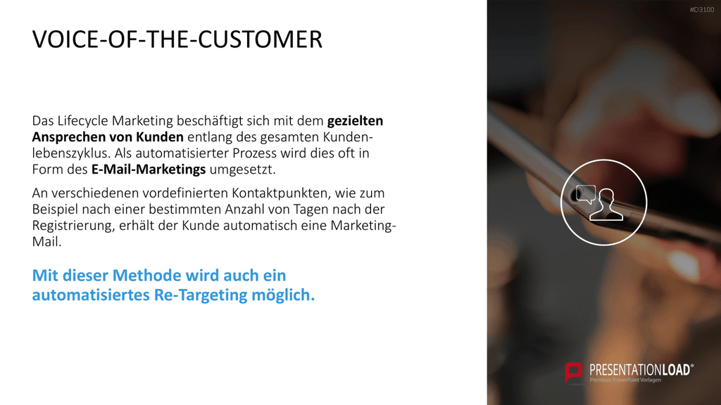 Kundenzentrierung (Customer Centricity) PowerPoint-Vorlage