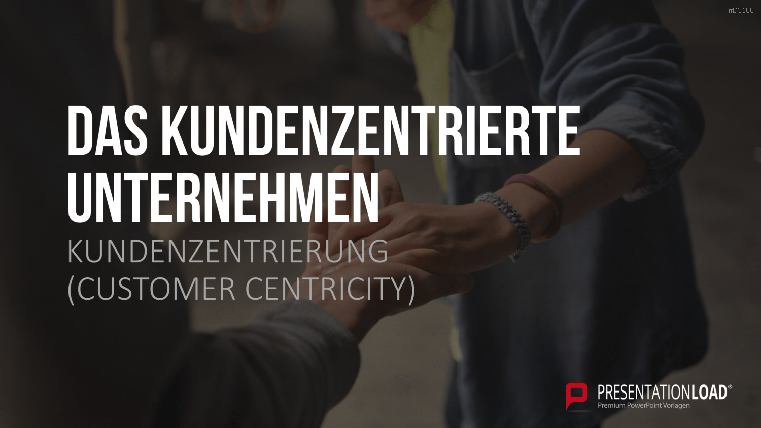 Kundenzentrierung (Customer Centricity) PowerPoint-Vorlage