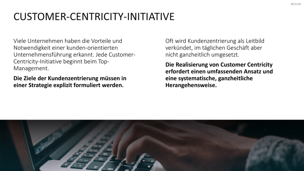 Kundenzentrierung (Customer Centricity) PowerPoint-Vorlage