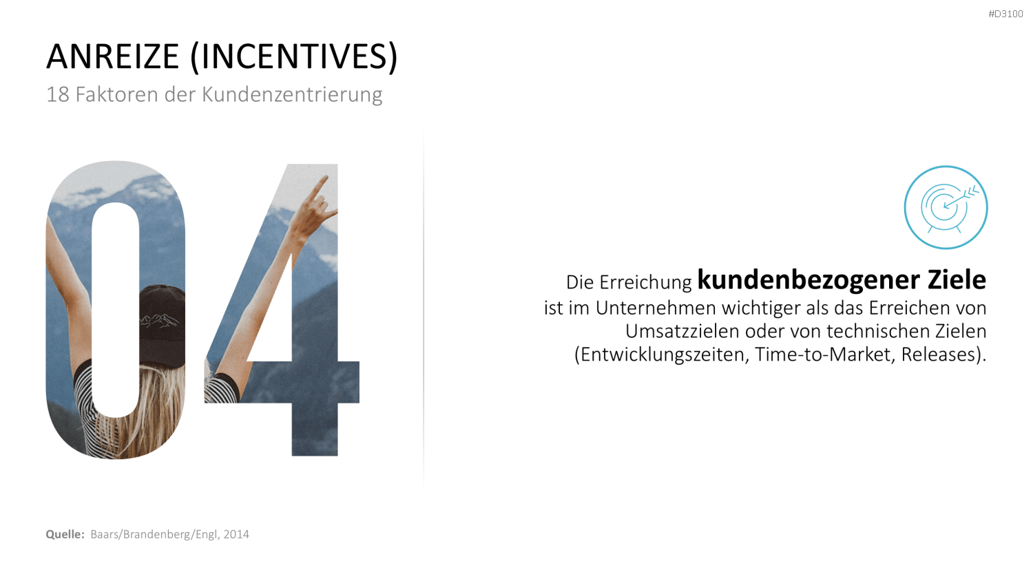Kundenzentrierung (Customer Centricity) PowerPoint-Vorlage