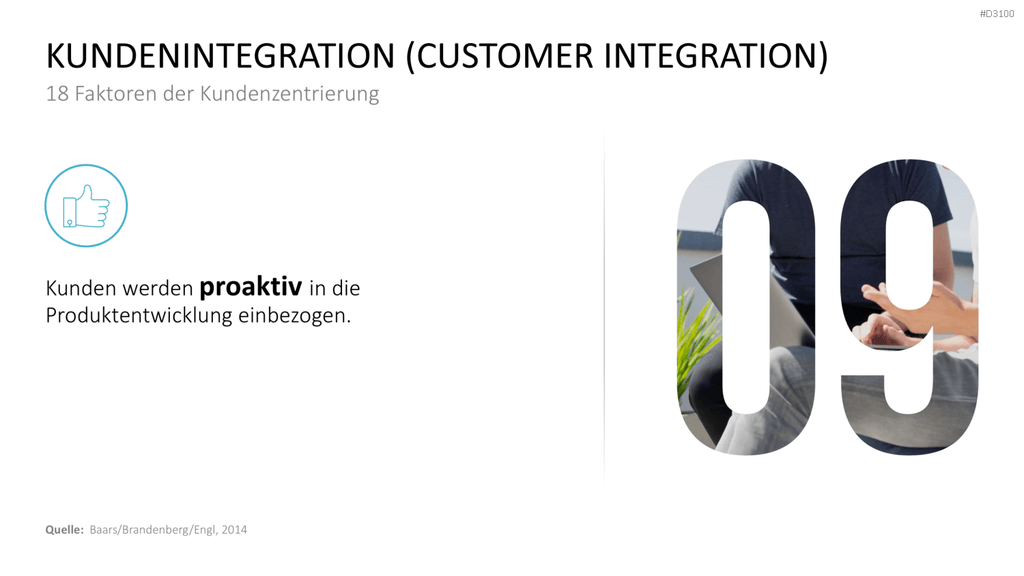 Kundenzentrierung (Customer Centricity) PowerPoint-Vorlage