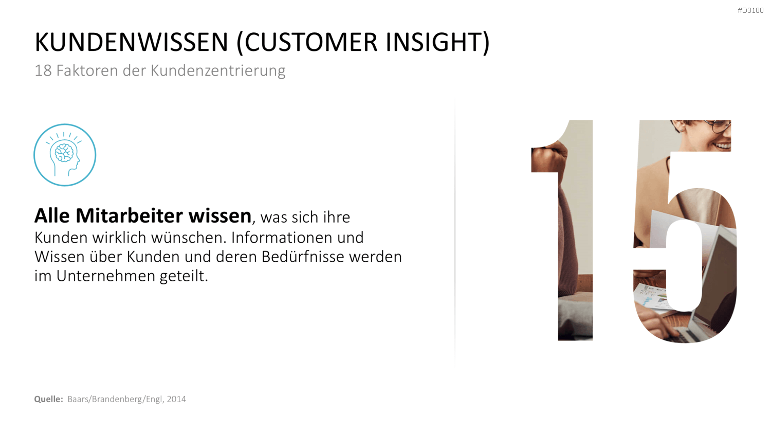 Kundenzentrierung (Customer Centricity) PowerPoint-Vorlage