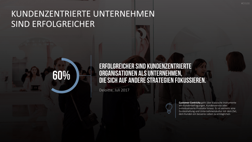 Kundenzentrierung (Customer Centricity) PowerPoint-Vorlage