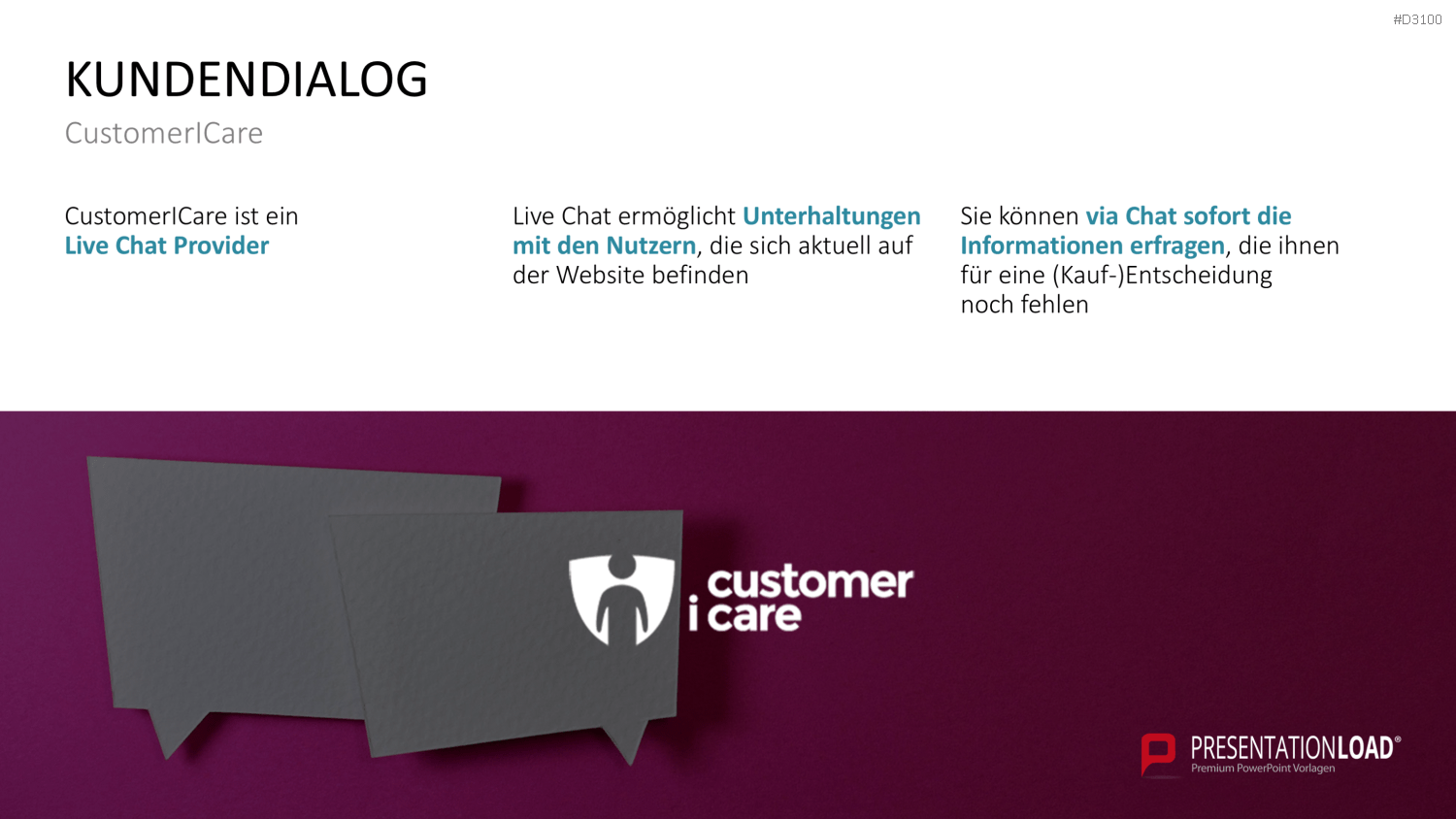 Kundenzentrierung (Customer Centricity) PowerPoint-Vorlage